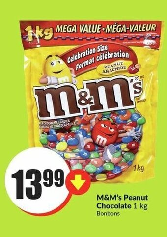 FreshCo M&M's Peanut Chocolate offer