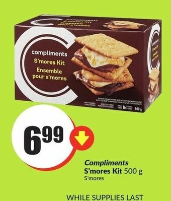FreshCo Compliments S'mores Kit offer