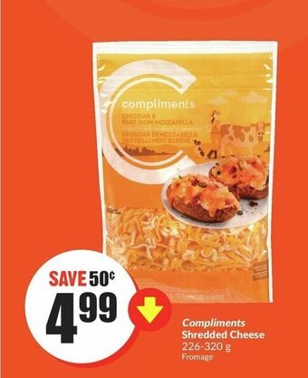 FreshCo Compliments Shredded Cheese offer