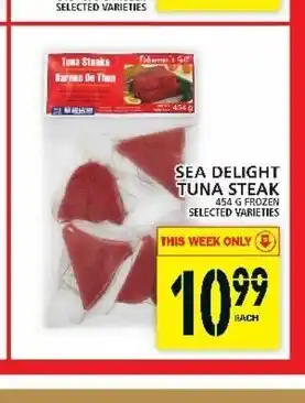 Food Basics Sea Delight Tuna Steak offer