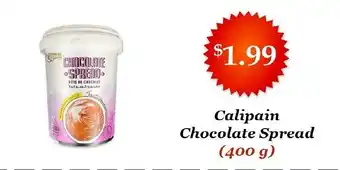 Atiya's Fresh Farm Calipain chocolate spread offer