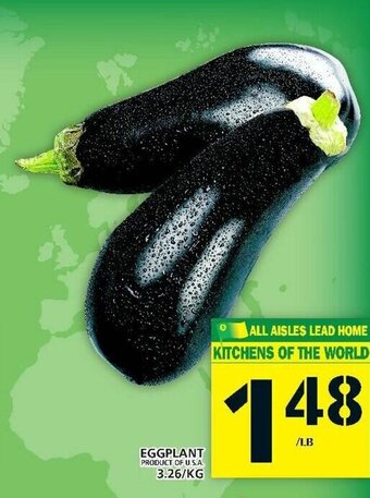 Food Basics Eggplant offer