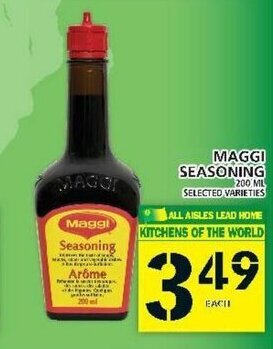 Food Basics Maggi seasoning offer