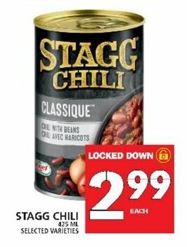 Food Basics Stagg chili offer