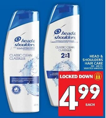 Food Basics Head & shoulders hair care offer