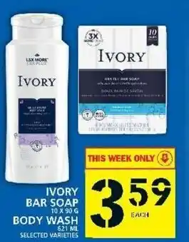 Food Basics Ivory bar soap offer