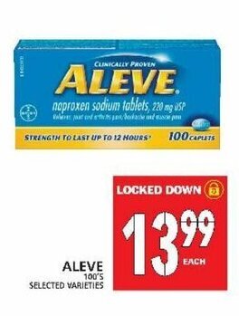 Food Basics Aleve offer
