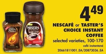 No Frills Nescafé or taster's choice instant coffee offer