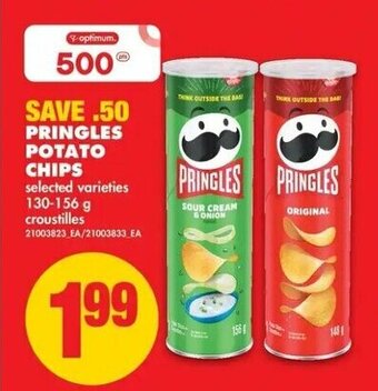 No Frills Pringles potato chips offer