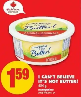 No Frills I cant believe its not butter offer