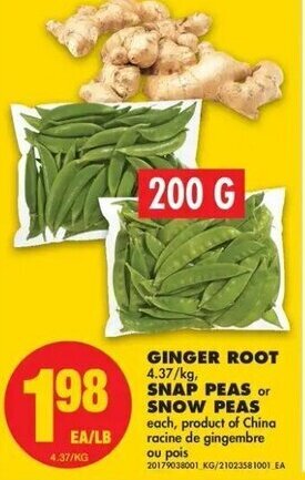 No Frills Ginger root offer