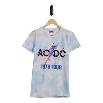 Giant Tiger Women's Licensed Vintage Rock Cotton Short Sleeve Crew Neck T-Shirt offer