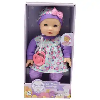 Giant Tiger Dream Collection Baby Maggie Doll with Pacifier, 12-in offer