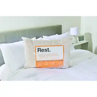 Giant Tiger Rest Copper Hypo-Allergenic Pillow, White offer