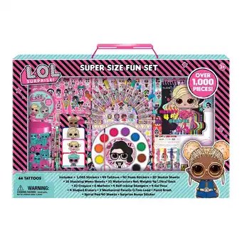 Giant Tiger L.O.L. Surprise! Super Size Ultimate Fun Activity Set for Kids, Multicolour, 1000 Pieces offer