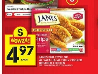 Food Basics Janes Pub Style offer