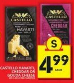 Food Basics Castello Havarti offer