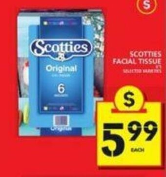 Food Basics Scotties Facial Tissue offer