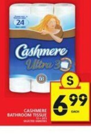 Food Basics Cashmere Bathroom Tissue offer