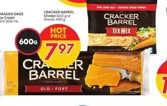 Safeway Cracker Barrel Cheese offer