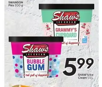 Safeway Shaw's Ice Cream offer