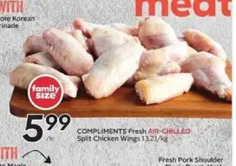 Safeway Compliments Fresh Split Chicken Wings offer
