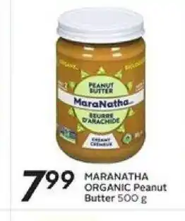 Safeway Maranatha Organic Peanut Butter offer