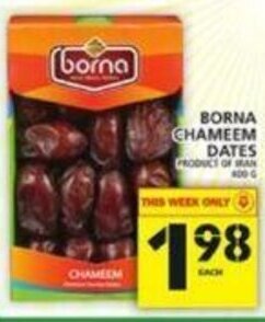 Food Basics Borna Chameem Dates offer