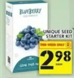 Food Basics Unique Seed Starer Kit offer