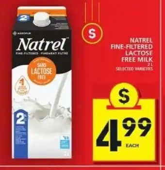 Food Basics Natrel Fine-Filtered offer