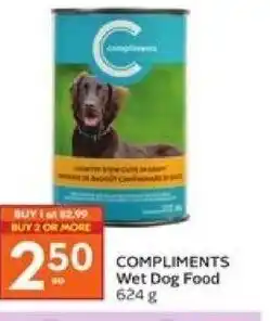 Compliments Wet Dog Food