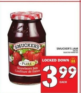 Food Basics Smucker's Jam offer