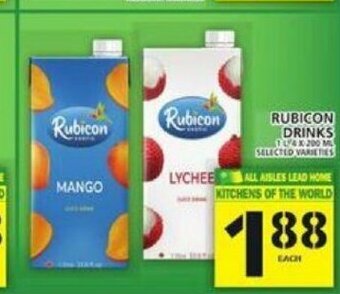Food Basics Rubicon Drinks offer