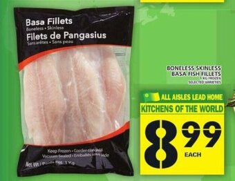 Food Basics Boneless Skinless Basa Fish Fillets offer