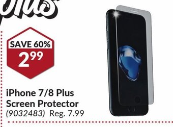 Princess Auto iPhone 7/8 Plus Screen Protector offer