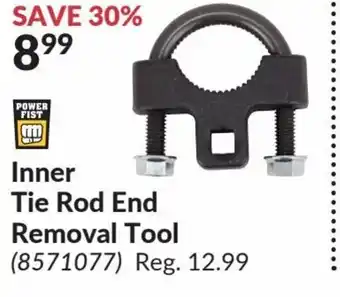 Princess Auto Inner Tie Rod End Removal Tool offer