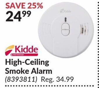 Princess Auto Kidde High-Ceiling Smoke Alarm offer