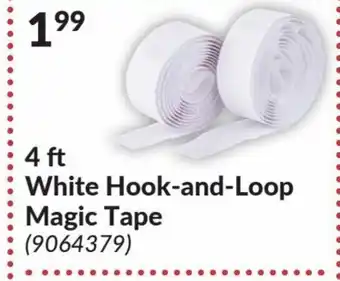 Princess Auto 4ft White Hood-and-Loop Magic Tape offer