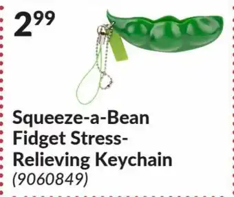 Princess Auto Squeeze-a-Bean Fidget Stress-Relieving Keychain offer