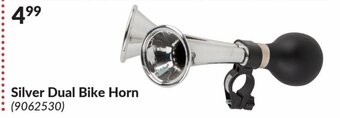 Princess Auto Silver Dual Bike Horn offer