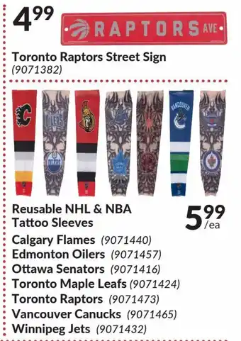 Princess Auto Toronto Raptors Street Sign offer