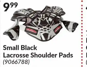 Princess Auto Small Black Lacrosse Shoulder Pads offer