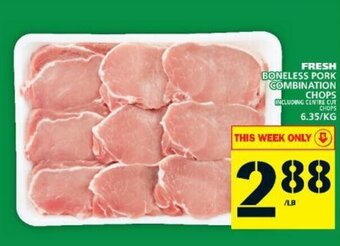 Food Basics Fresh Boneless Pork Combination Chops offer