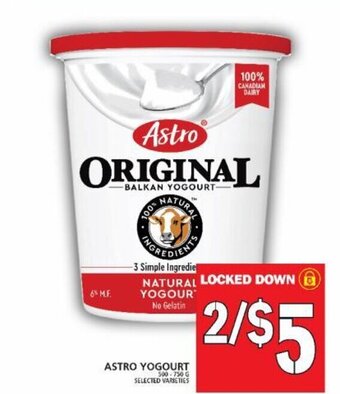 Food Basics Astro Yogourt offer
