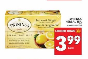 Food Basics Twinings Herbal Tea offer