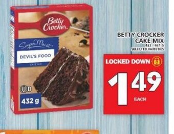 Food Basics Betty Crocker Cake Mix offer