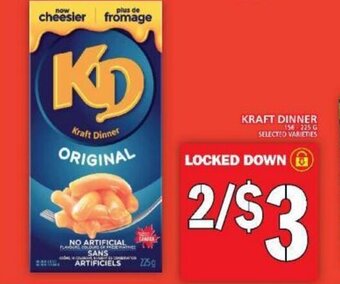 Food Basics Kraft dinner offer