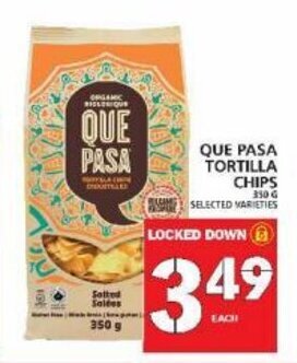 Food Basics Que pasa tortilla chips offer