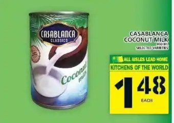 Food Basics Easablanca coconut milk offer