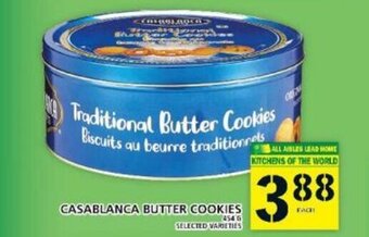 Food Basics Casablanca butter cookies offer